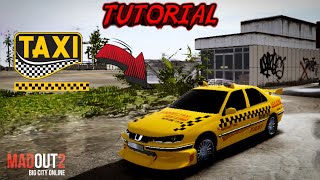 Peugeot 406 Taxi livery || Madout 2 Big city online || Madout2 car Livery || Taxi livery