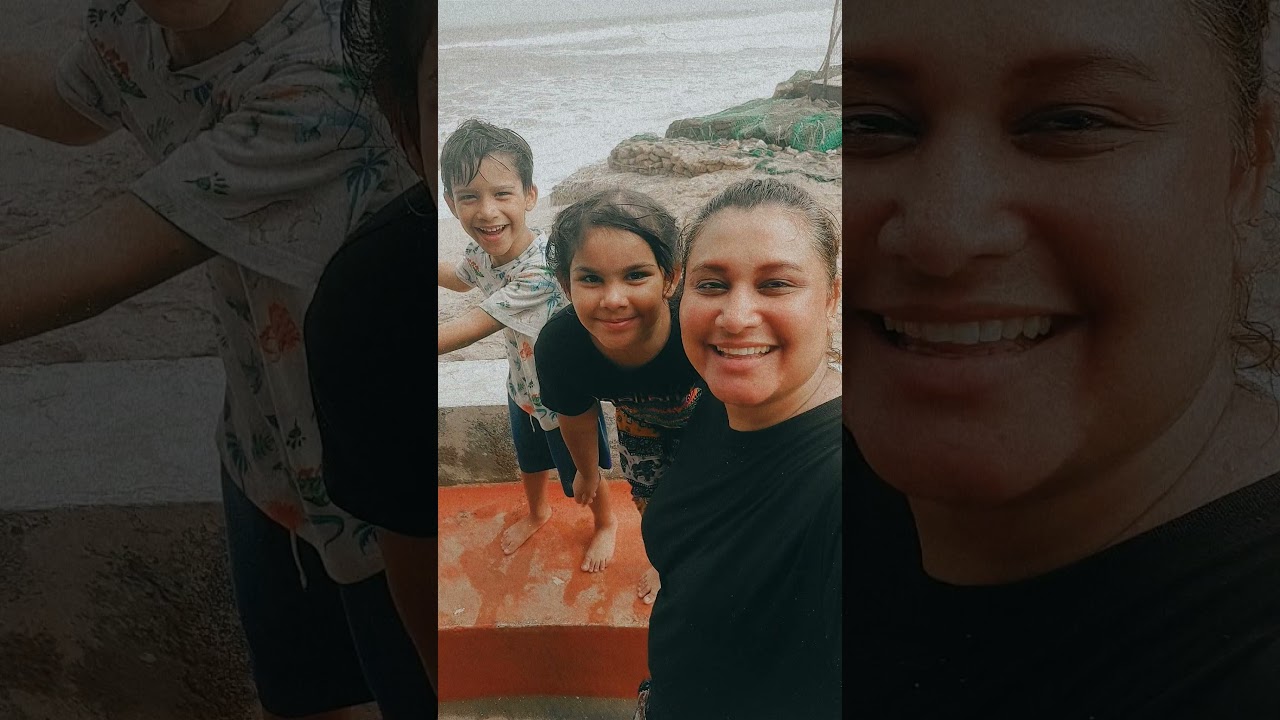 Summer Beach Picnic with Family 