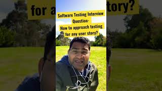 How to test any user story in Agile Projects | Manual Testing Interview Question #shorts screenshot 4