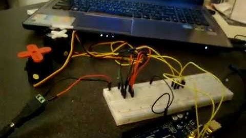 Arduino Mega / Servo Motors / Grasshopper / Fireflies