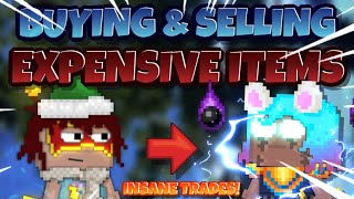 Buying And Selling Expensive Items Growtopia