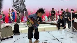 For the Love of God : Maituo, @SteveVaiHimself  would be proud 🎸🤘 #MusicChina2025 #EnyaMusic