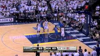 Dunk of the Night (05/13/2011): Serge Ibaka's Big Follow Slam vs. Grizzlies