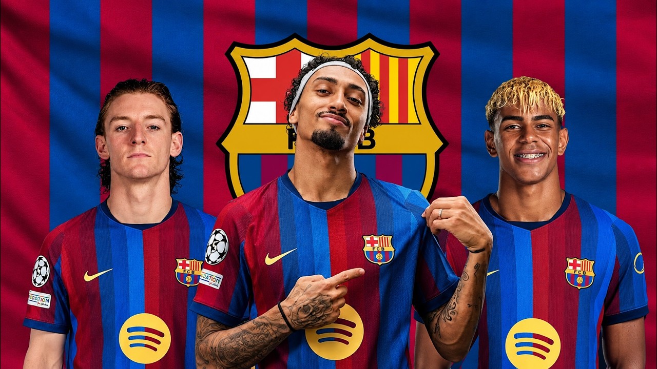 This Barcelona Squad Is UNREAL - YouTube
