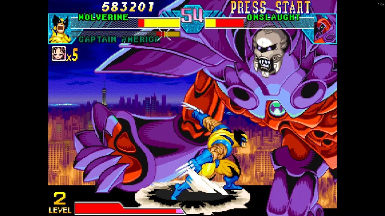 WOLVERINE & CAPTAIN AMERICA — Claws and Shield! | Marvel vs Capcom: Clash of Super Heroes