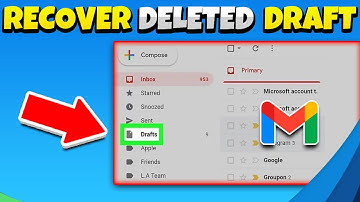 How to Recover Deleted Draft Emails in Gmail 2025 [ Quick & Easy ]