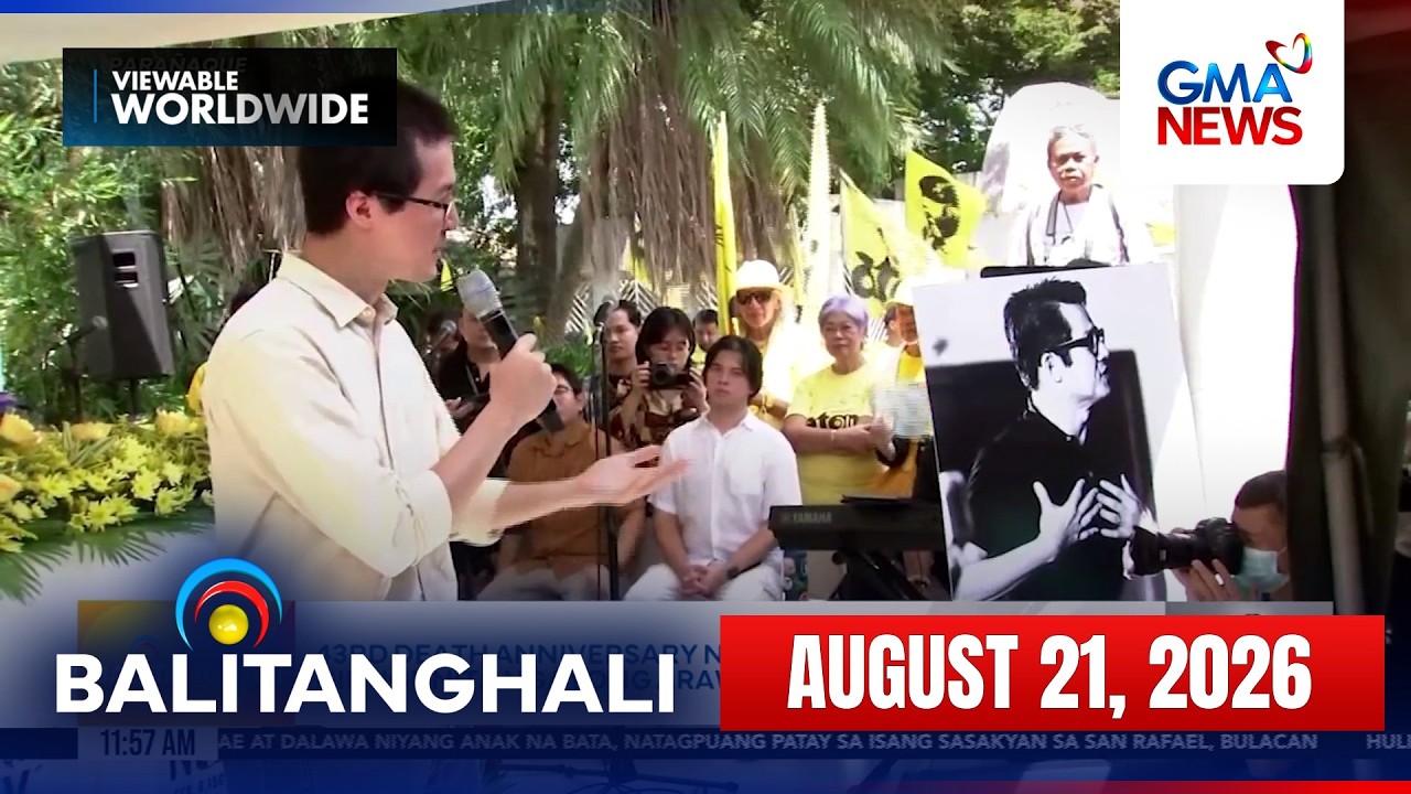 Balitanghali Express: August 21, 2026