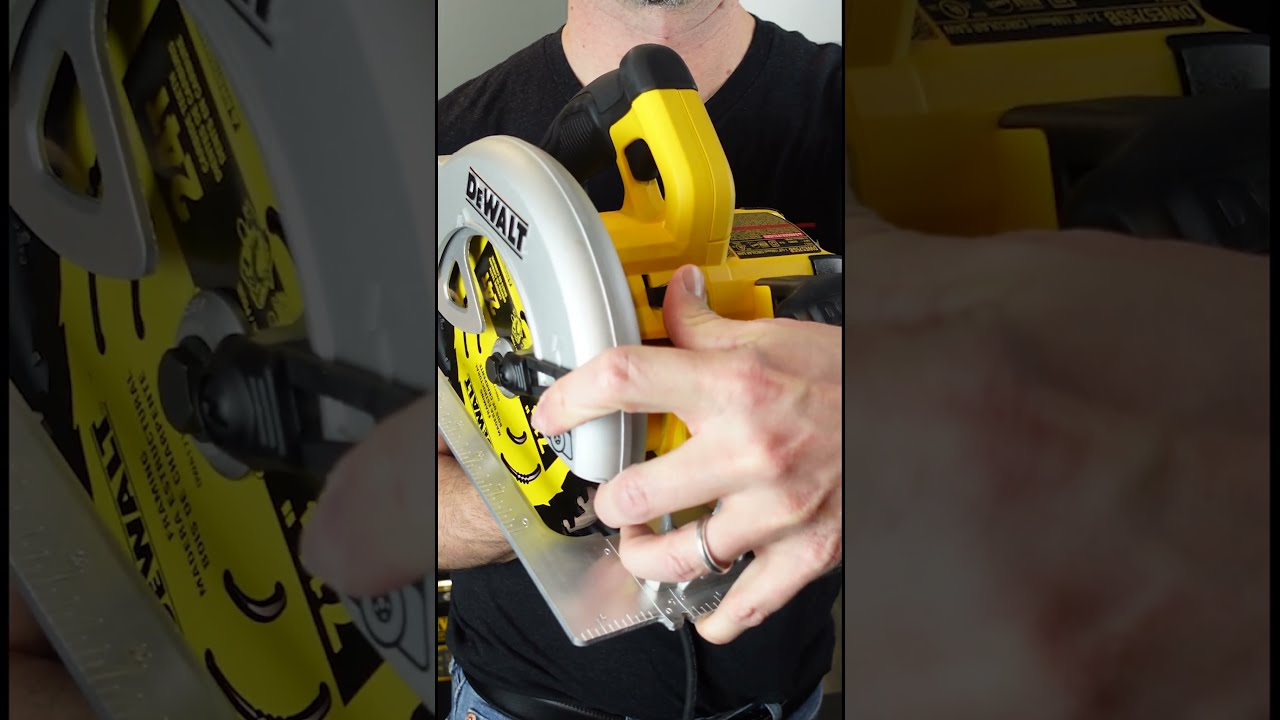 It S Really NOT THAT HARD Dewalt Circular Saw Blades Change
