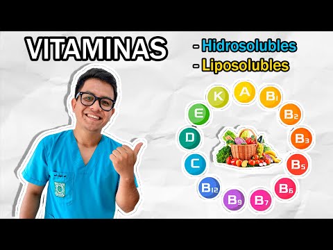 Video: Cómo entender la diferencia entre las vitaminas solubles en agua y las solubles en grasa