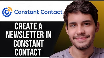 NEW! CREATE A NEWSLETTER IN CONSTANT CONTACT (WORKING) 2025!