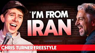 Heckled By An Iranian? This Rapper Hit Back... Chris Turner Freestyle Raps