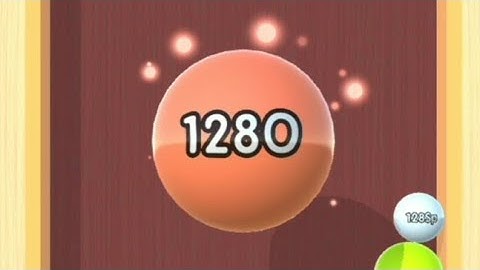 Reached 128O Ball in 2048 Balls 3D Gameplay