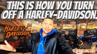 Maybe we are doing it wrong? What's the right way to turn off a Harley-Davidson Motorcycle!