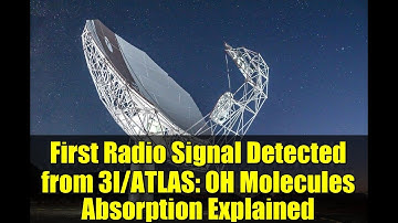 First Radio Signal Detected from 3I/ATLAS: OH Molecules Absorption Explained