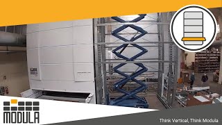 IDG Company: Installation of a Modula Automatic Vertical Warehouse