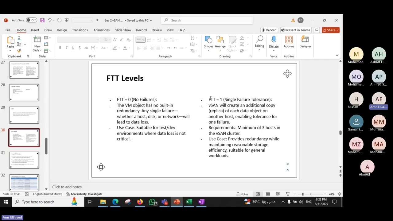 07-VMware vSAN Storage Policy & Failures To Tolerate (FTT)