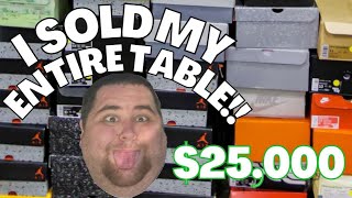 Selling $25,000 at SneakerExit Atlanta!! ** Sold ENTIRE Table in less than ONE HOUR!**
