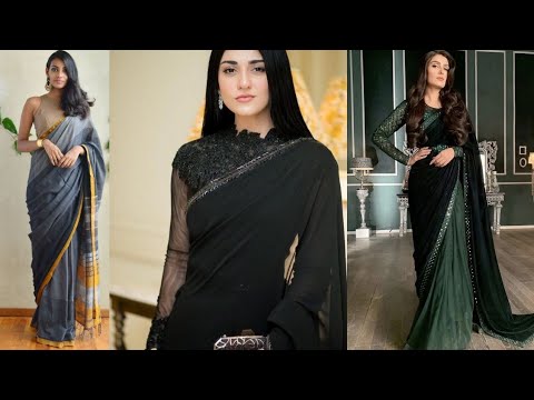 beautiful pakistani sarees