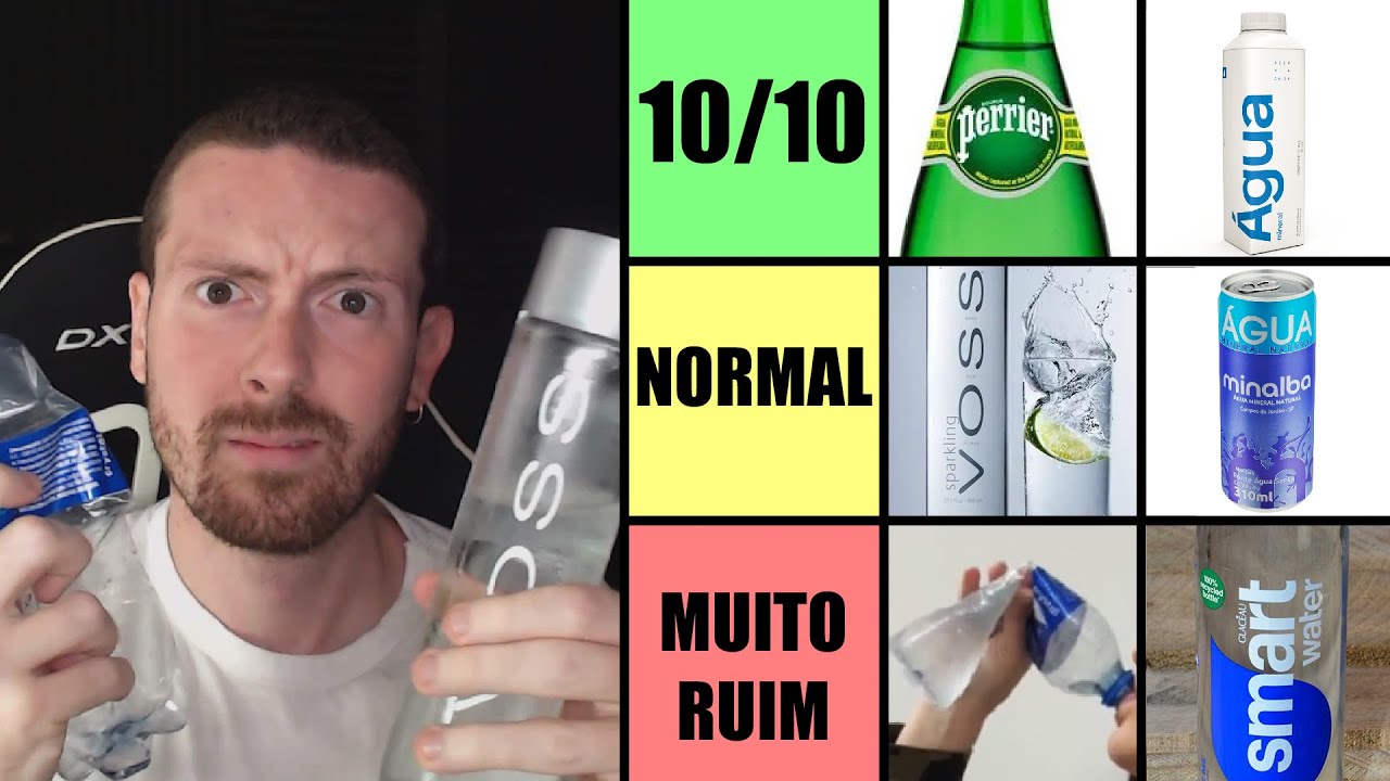 Dando nota pra TODAS marcas de ÁGUA