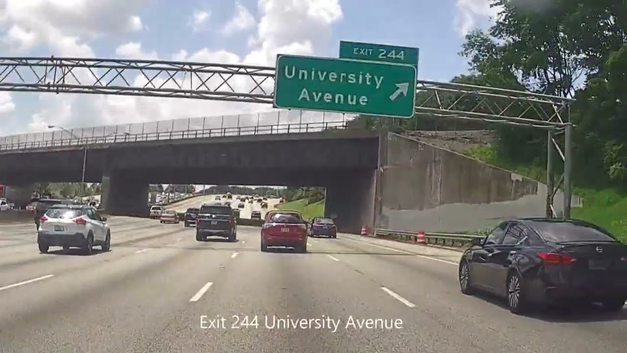 I-85 South-Atlanta, GA to College Park, GA