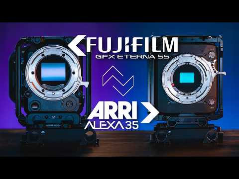 THE ULTIMATE FUJIFILM GFX ETERNA 55 VS ARRI ALEXA COMPARISON