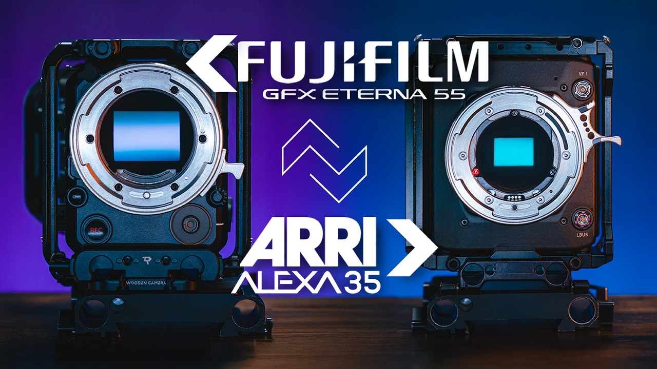 THE ULTIMATE FUJIFILM GFX ETERNA 55 VS ARRI ALEXA COMPARISON - YouTube