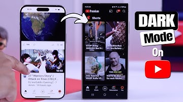 How to Turn ON / OFF Dark Mode on YouTube! [iPhone or Android]