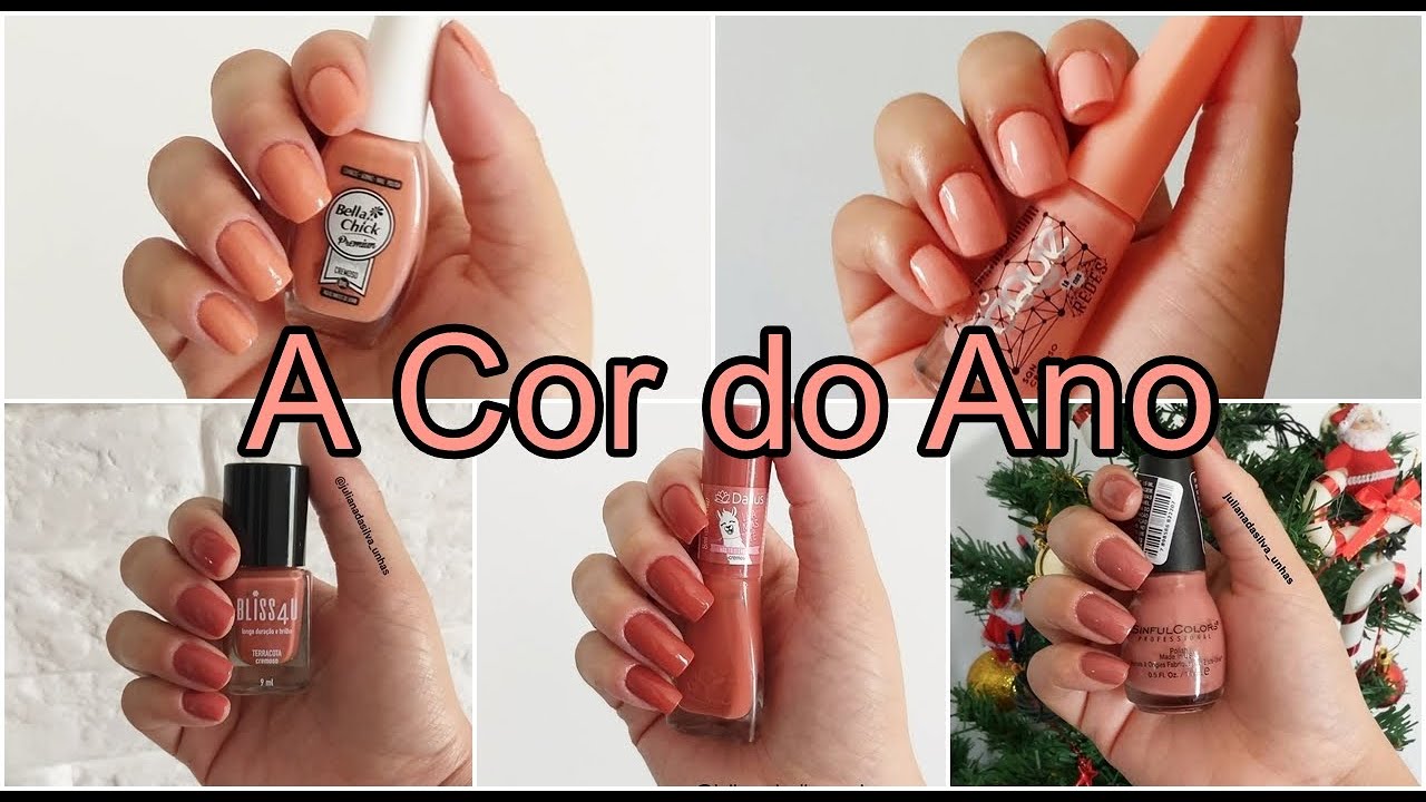 Sugestões de Esmalte Pantone 2024