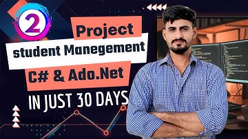 Part 2 Student Management System Project in WinForms using C# & ADO.NET | Complete Tutorial