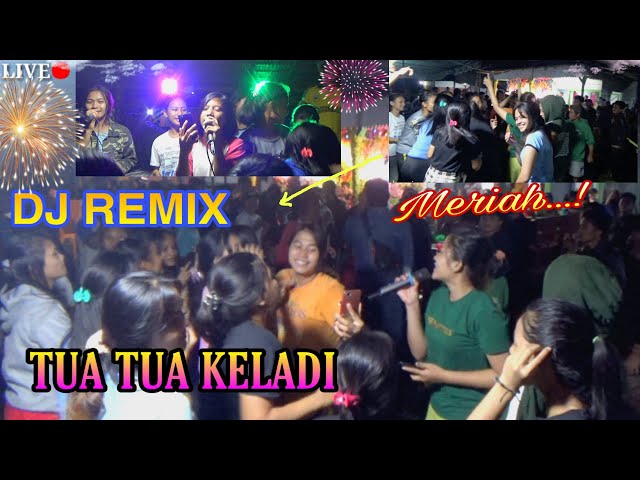 Dj Remix | Tua Tua Keladi Ramaikan Boss Live Pesta Nikah Rindoiwan Gulo & Ernifati Zebua | Yamaha on class=