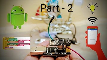 DIY Night Lamp control using Android App - Part 2 | Simple IOT Project | ESP8266 | MIT App Inventor