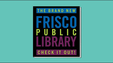 Frisco Public Library: Check It Out - Library User Type Thinker