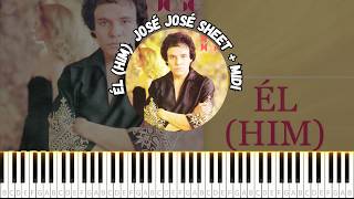 Él (Him) / José José 【Piano Tutorial Sheet + Midi】
