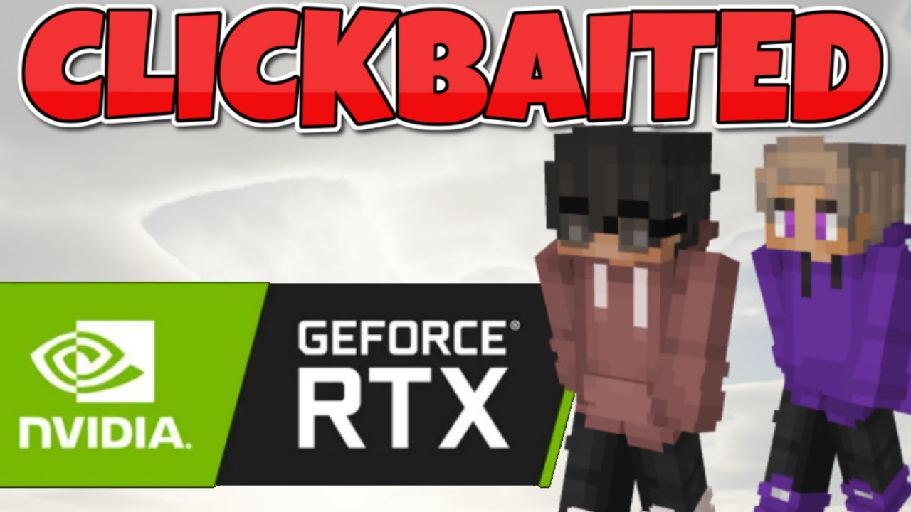 Youtubers Clickbaiting with RTX on Minecraft Java! Ft. Purpled, Intel Edits