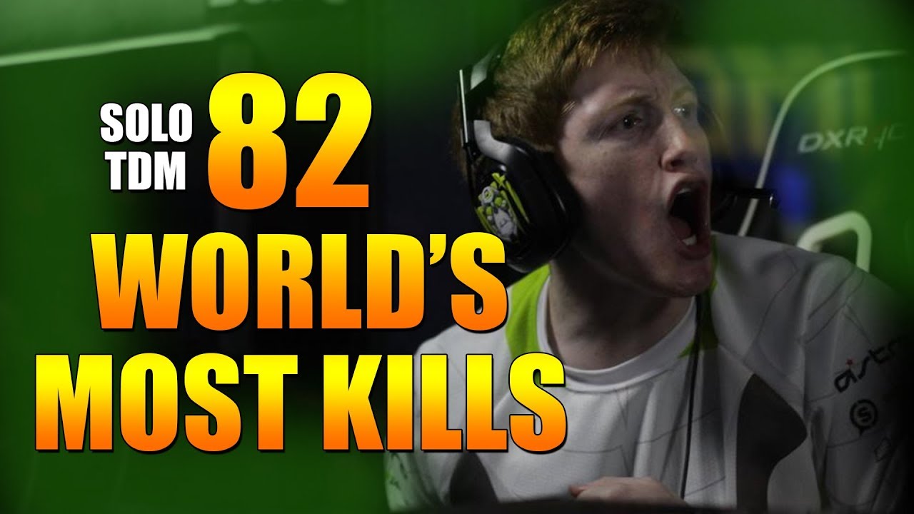 82 Kills SOLO Core TDM | World's Most Kills in Infinite Warfare