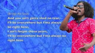 Schoolboy Q - Blessed (ft. Kendrick Lamar) - Lyrics
