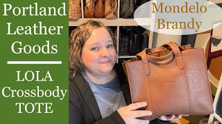 Unboxing a Wishlist Color Bag: Mondelo Brandy Lola Portland Leather @portlandleather #plgpartner