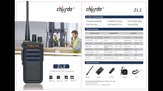 DMR Walkie Talkie Manufacturer - Chierda