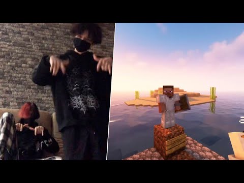 Курсед и Акума Играют в Майнкрафт