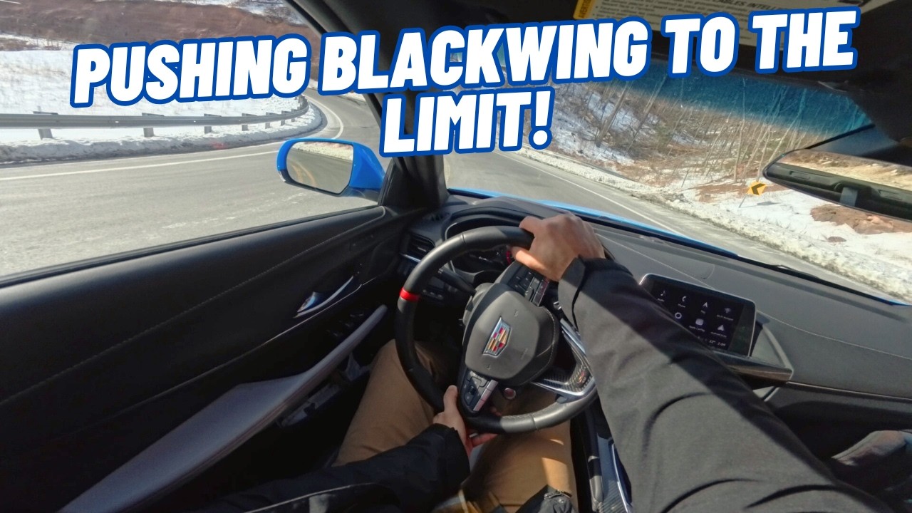 Pushing a CT4-V Blackwing to its Limit! - 4K POV Drifting and Touge