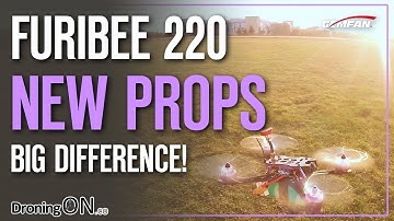 DroningON | "What A Difference A Prop Makes" - FuriBee Stormer 220 + GemFan 5152