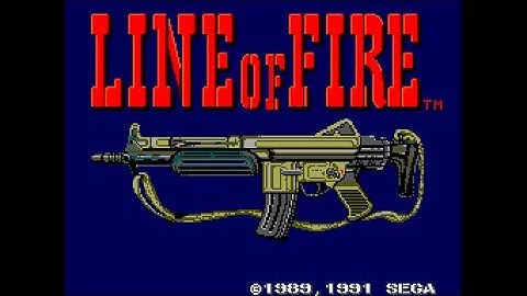 (Real 3D) Line of Fire - Master System Longplay (Sega Scope 3D)