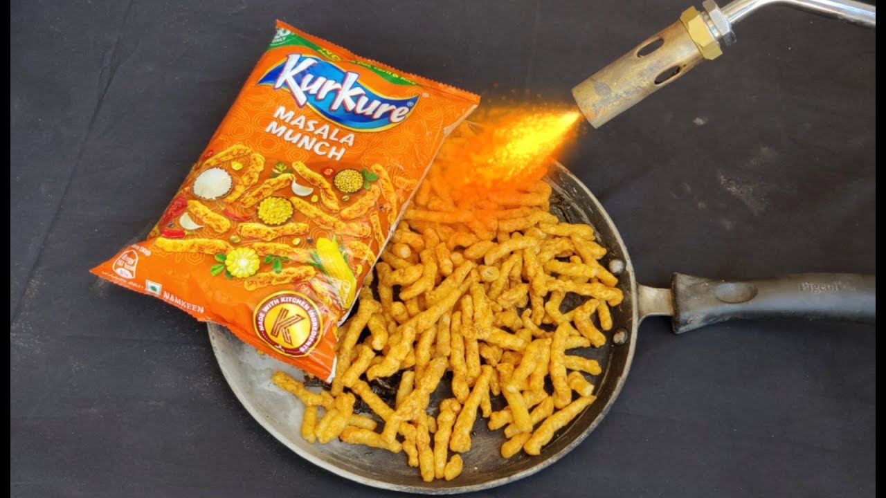 Kurkure vs Gas tourch experiment Realty Of Plastic in Kurkure