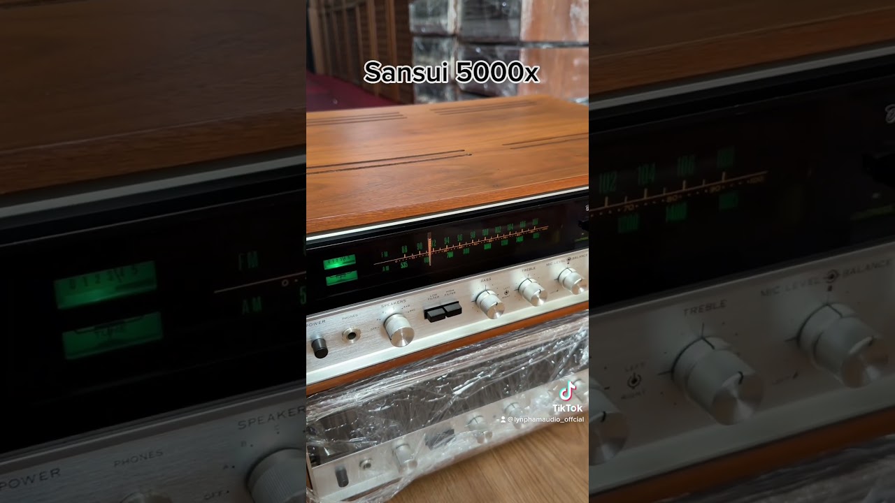 Sansui 5000x bo dính kích tên lửa 280W nét căng 