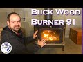 #98: Buck Stove Model 91 Review and Fire Starting Process. 62,745 BTU, 3200  sq. ft. - YouTube