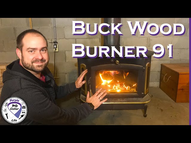 98: Buck Stove Model 91 Review and Fire Starting Process. 62,745 BTU, 3200  sq. ft. - YouTube