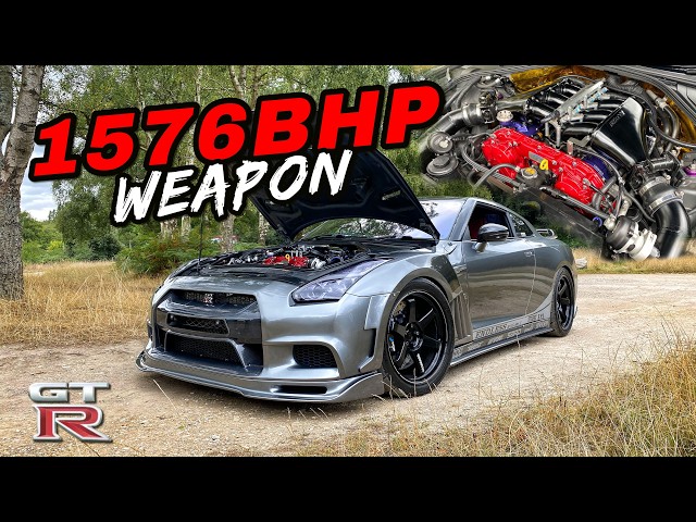 THE 1576BHP JDM NISSAN R35 GTR STREET MONSTER.. - YouTube