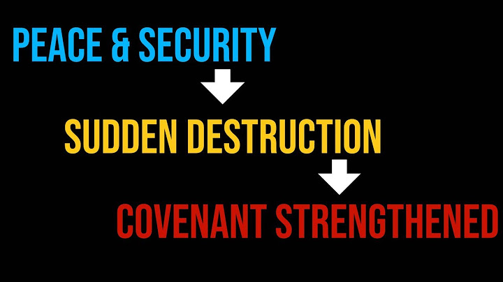 Paving The Way To The Covenant With Many