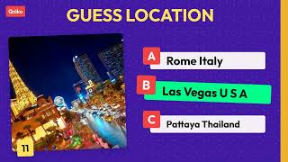 Guess Famous Location Quiz | GK QUIZ