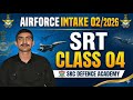 SRT Practice for Airforce Intake 02/2026 || Airforce SRT Class || SRT Practice Set || Class 4 ||